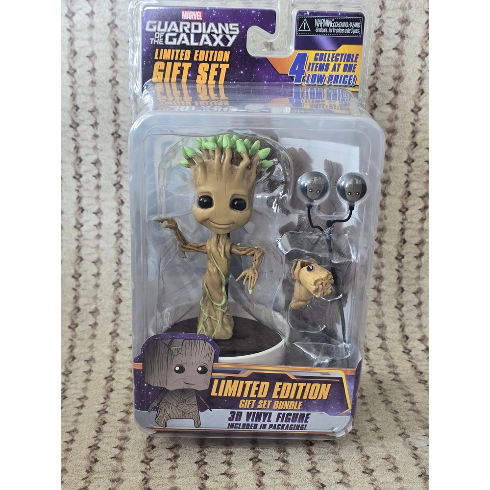 Marvel Guardians of the Galaxy Groot Limited Edition Gift Set NECA Body Knockers